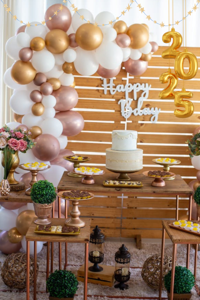 Luxury Baby Birthday Party