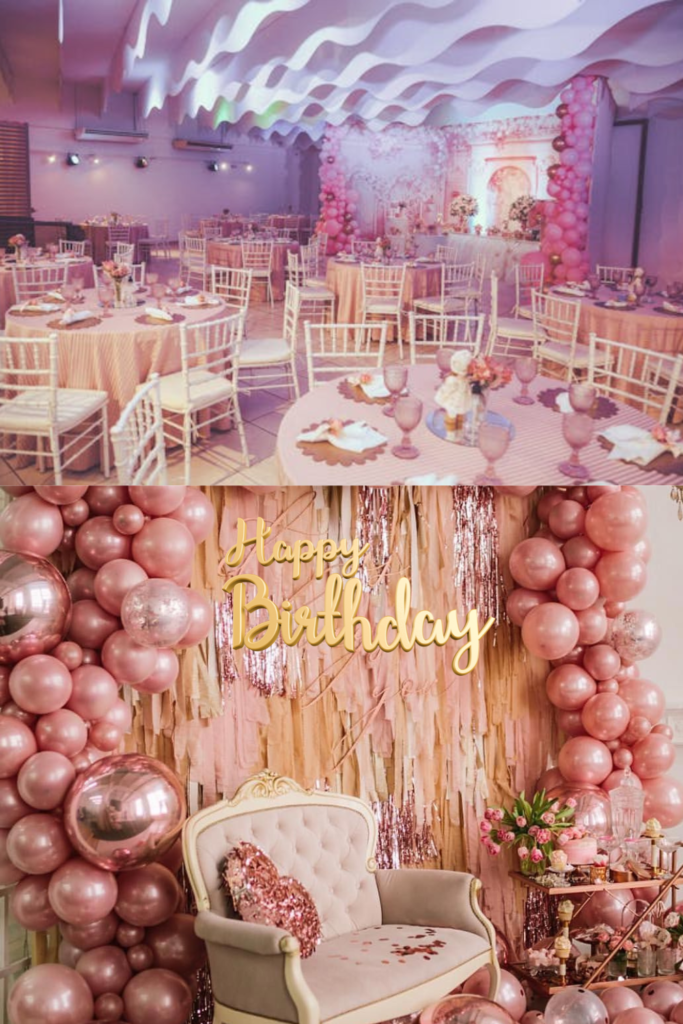 Luxury Baby Birthday Party