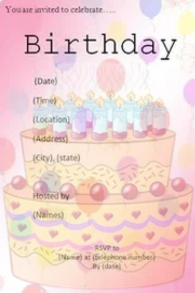 Birthday Party Invitation Cards Matter