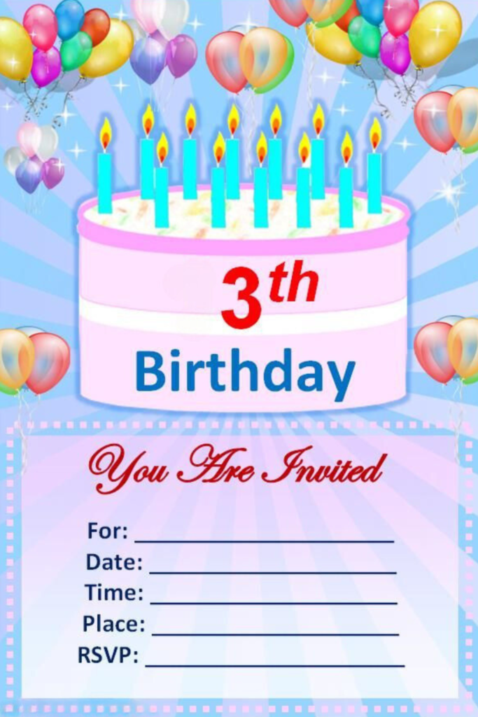 Birthday Party Invitation Cards Matter