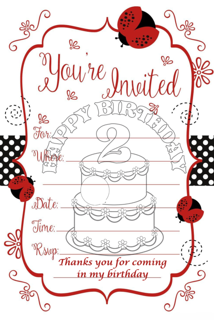 Birthday Party Thanks you Cards Matter