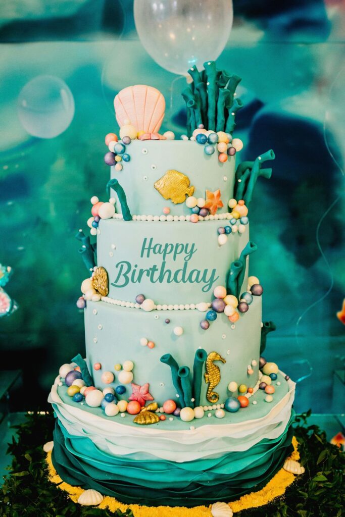 Birthday Party Sea Color Theme