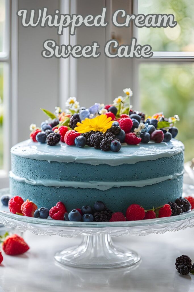 Baby Birthday Blue Cakes Fresh Fruit