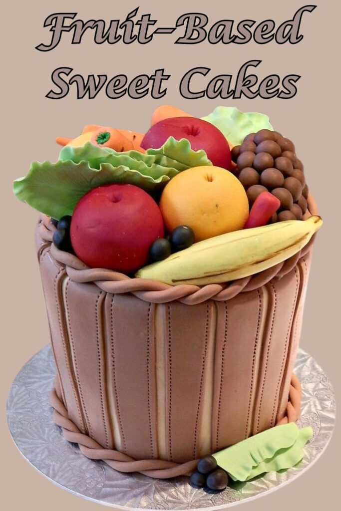 Fruit-Based Birthday Sweet Cakes