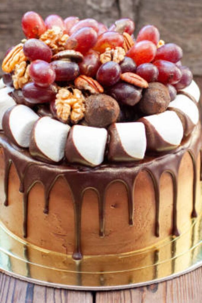 Fruit-Based Birthday Chocolate Cakes