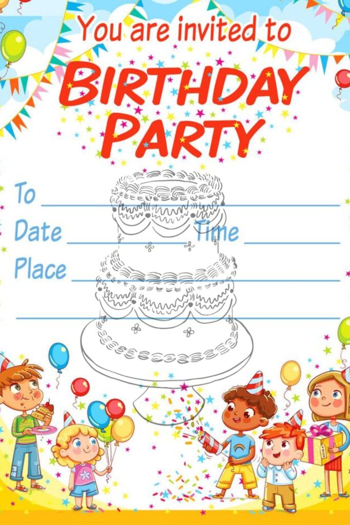 Birthday Party Cards