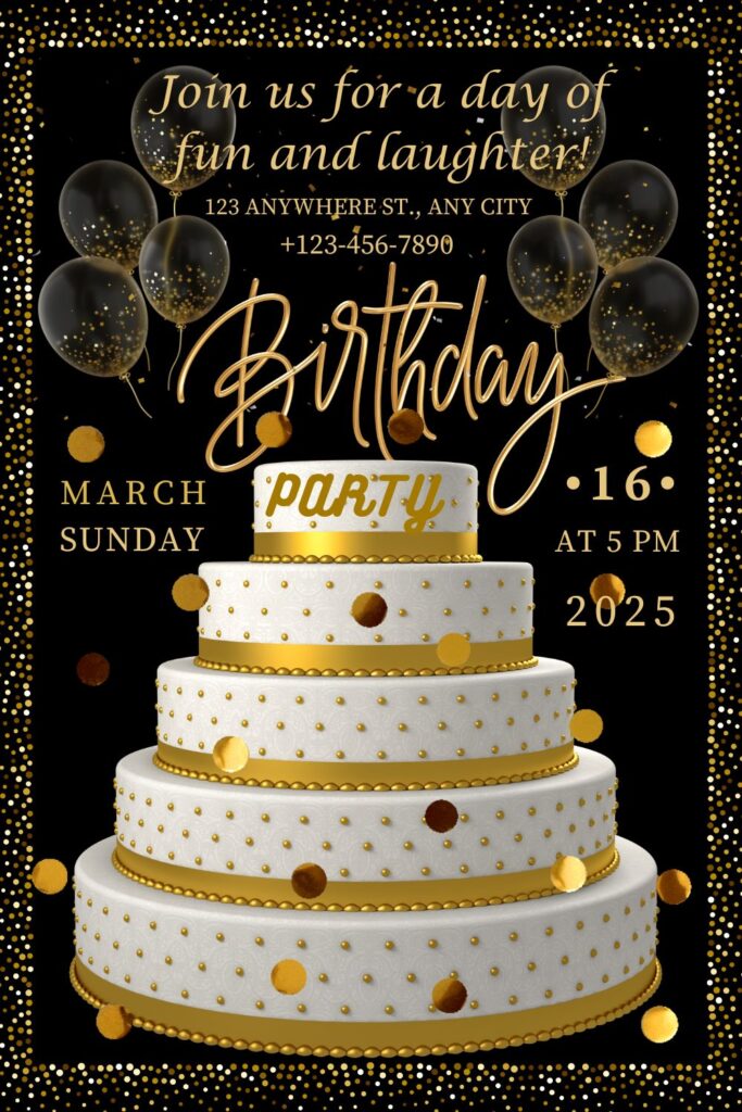 Birthday Party Invitation Messages Cards