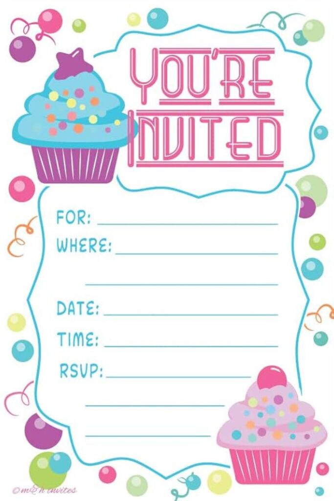 Birthday Party Invitations