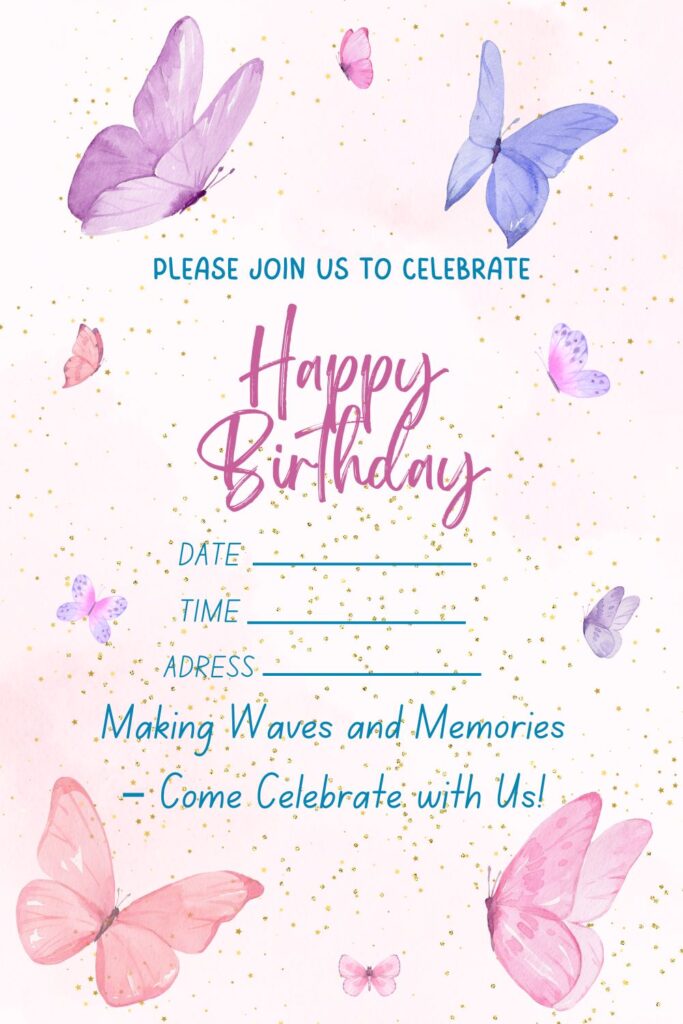 Birthday Invitations Theme
