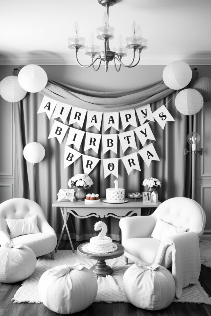 Budget-Friendly Birthday Decoration Room 