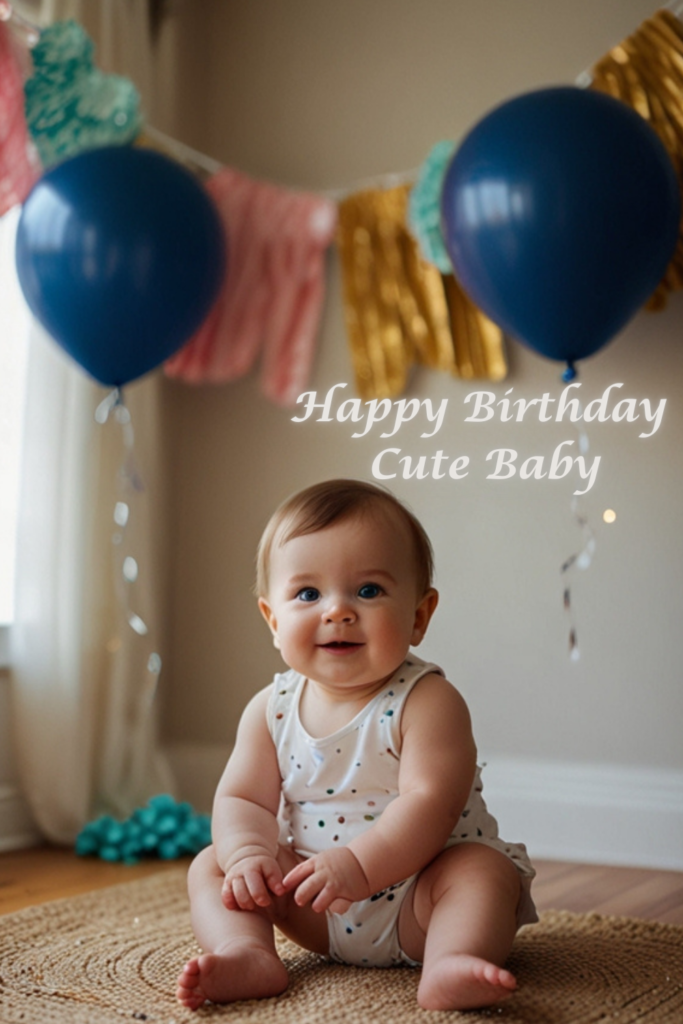 Baby Birthday Budget-Friendly Decoration at Home 