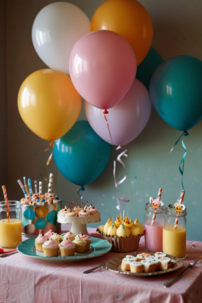 Baby Birthday Budget-Friendly Decoration at Home 