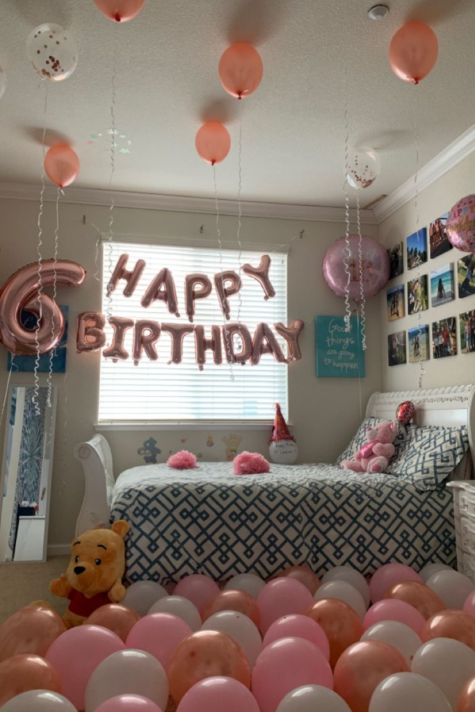 Budget-Friendly Birthday Decoration Room 