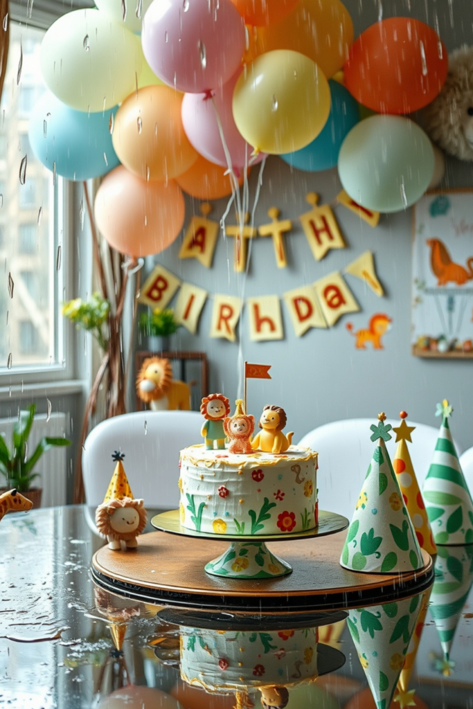 Birthday Decoration Animal Theme at Home