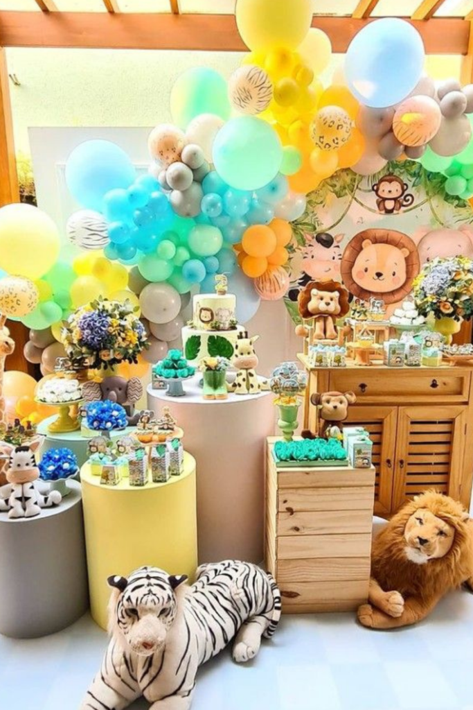 Birthday Decoration Animal Theme at Home