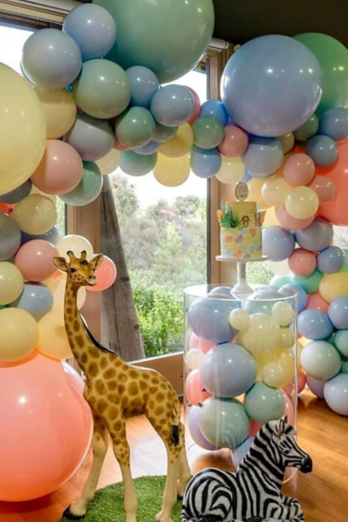 Birthday Decoration Animal Theme at Home