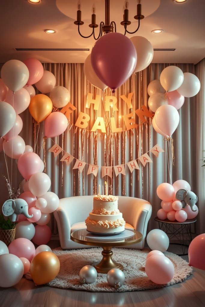 Birthday Decoration Stylish Room