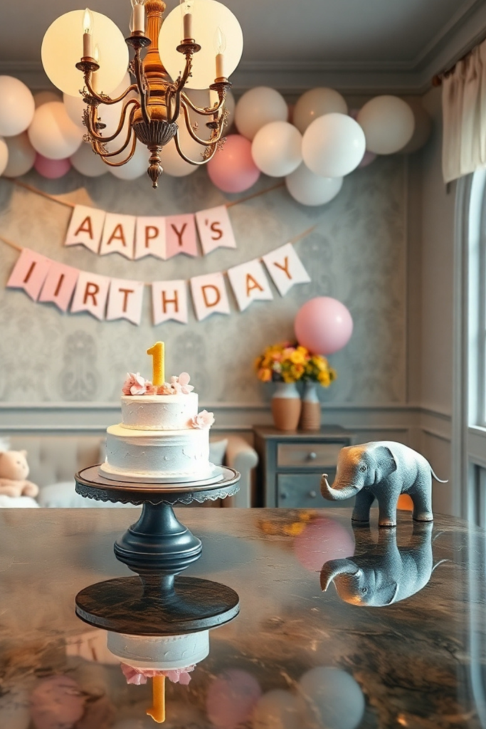 Birthday Animal Decor Room