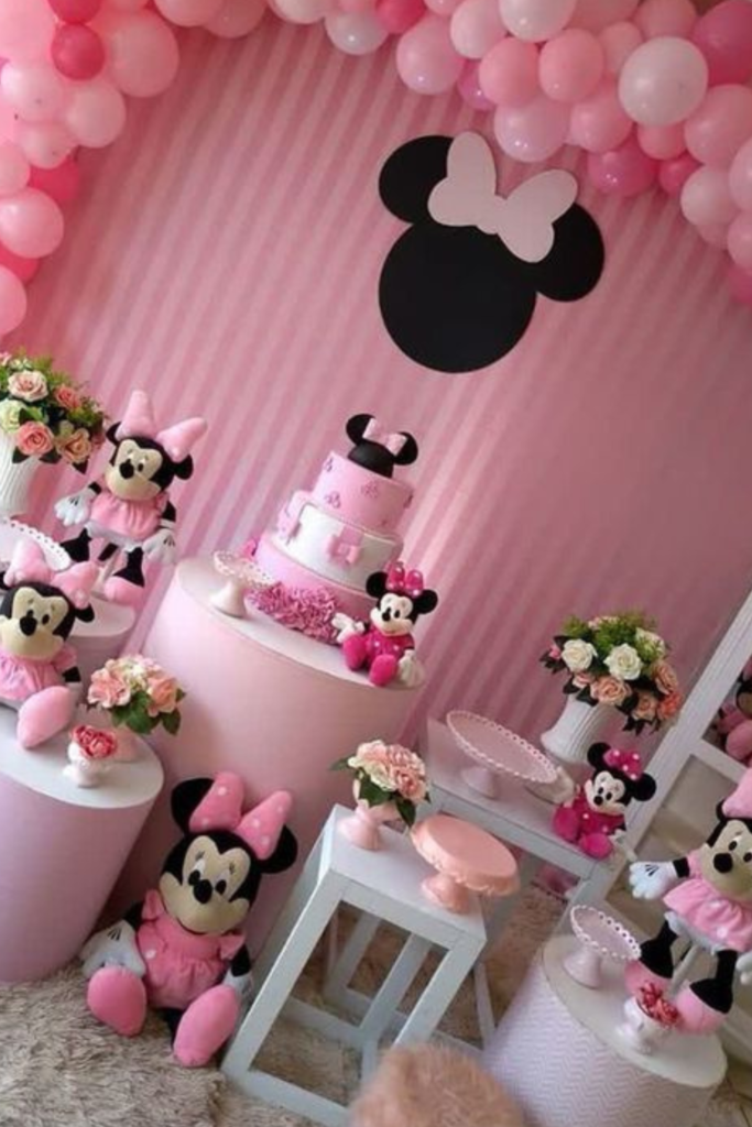 Birthday Decor Room Mickey Mouse Cartoon