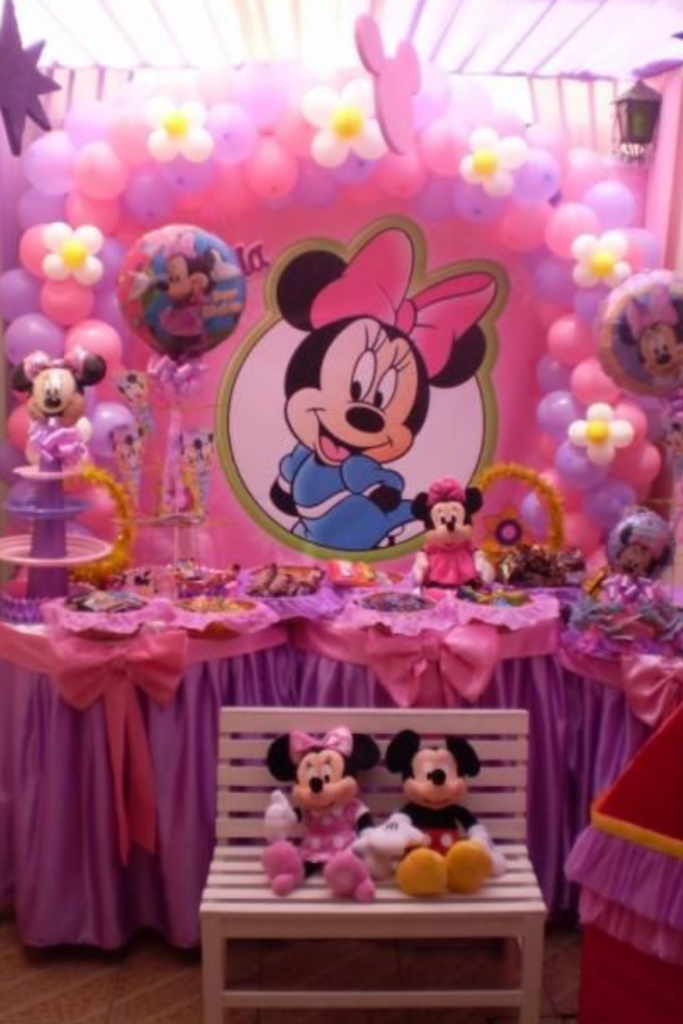 Birthday Decor Room Mickey Mouse Cartoon