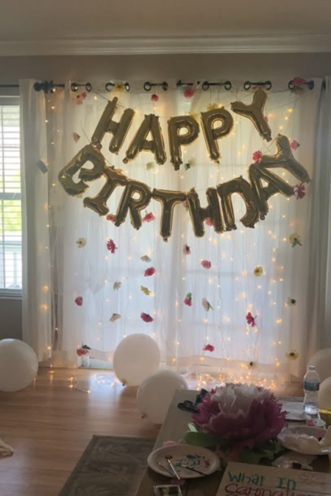 Birthday DIY Decoration Room