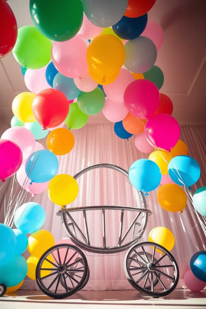 Birthday Decoration Balloon Ideas at Home