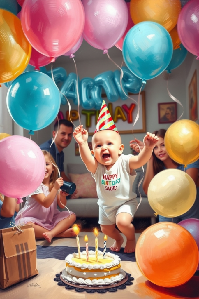 Birthday Decoration Balloon Ideas at Home