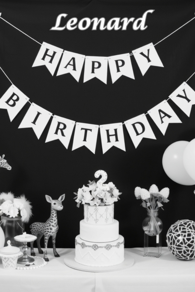 Baby Birthday Decoration Banner Ideas at Home