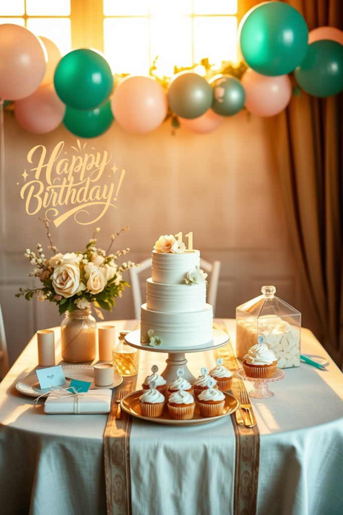 Birthday Decoration Table Ideas at Home