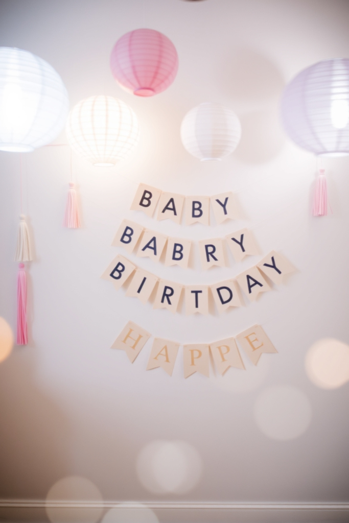 Baby Birthday Stylish Decoration Wall Ideas at Home