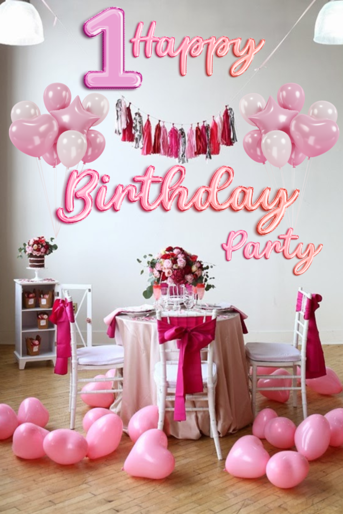 Baby Birthday Decoration Room