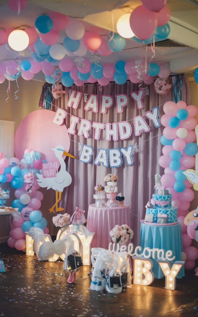 Baby Birthday Decorations Joyful Celebration