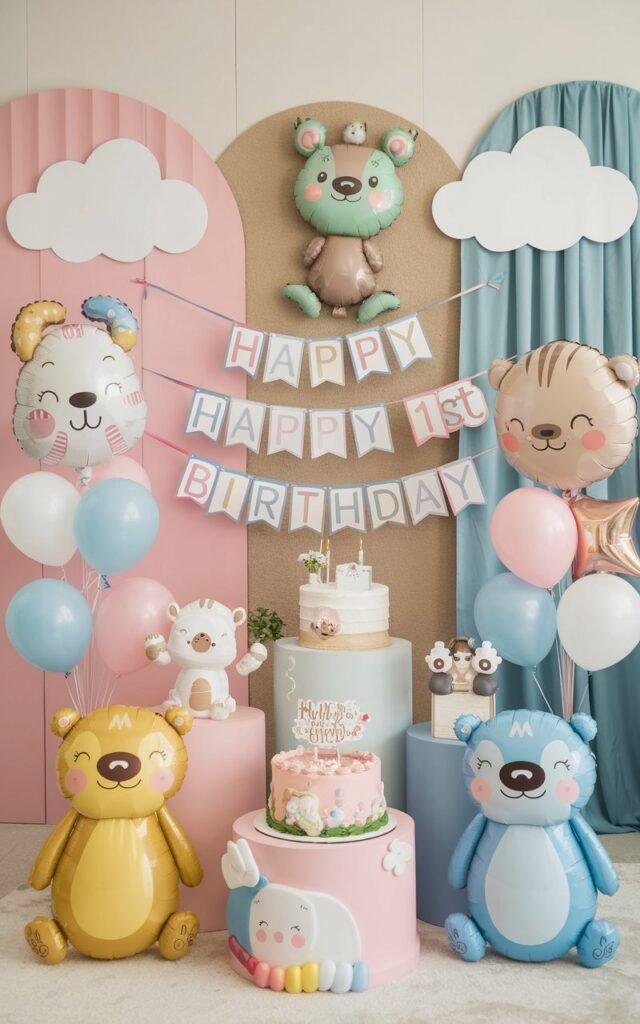 Baby Birthday Decorations Joyful