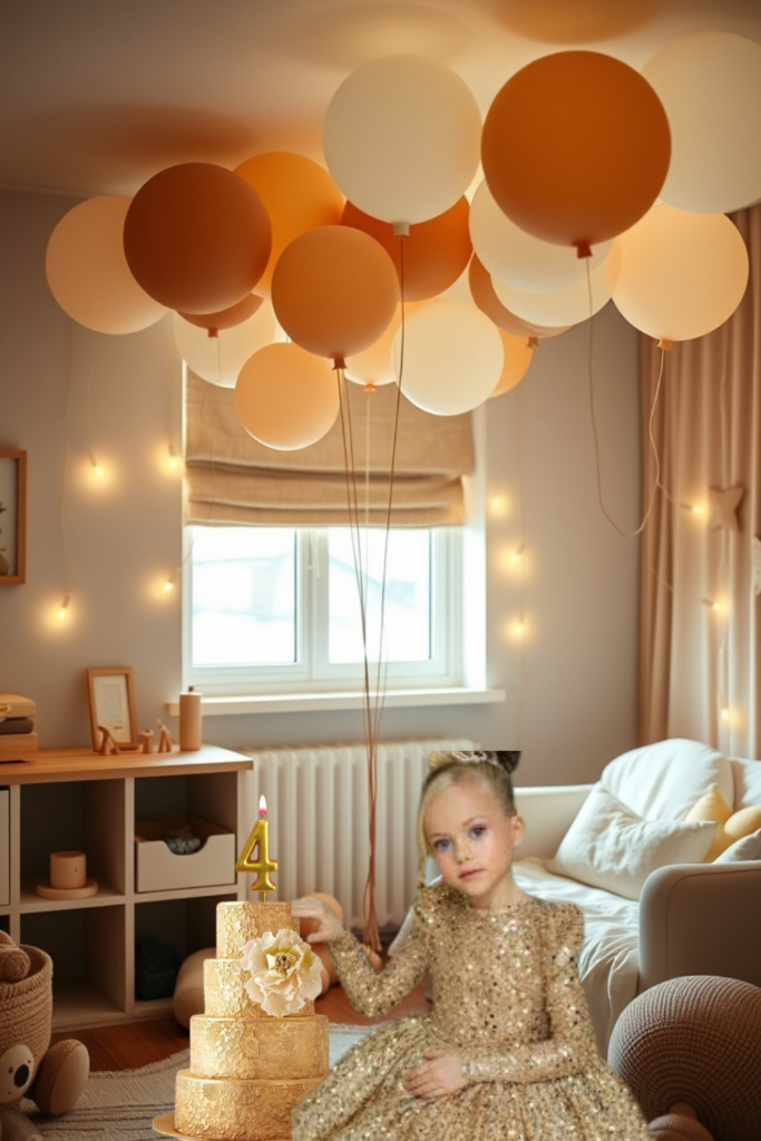 Baby Birthday Decoration Girl Room 