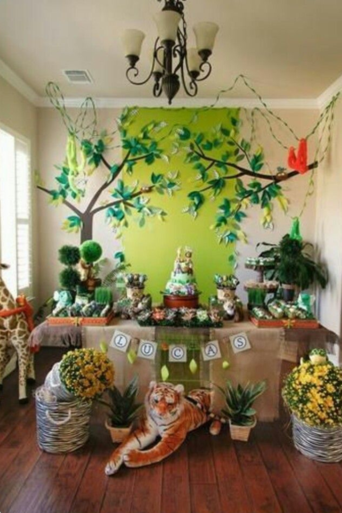 Baby Birthday Decoration Animal Theme