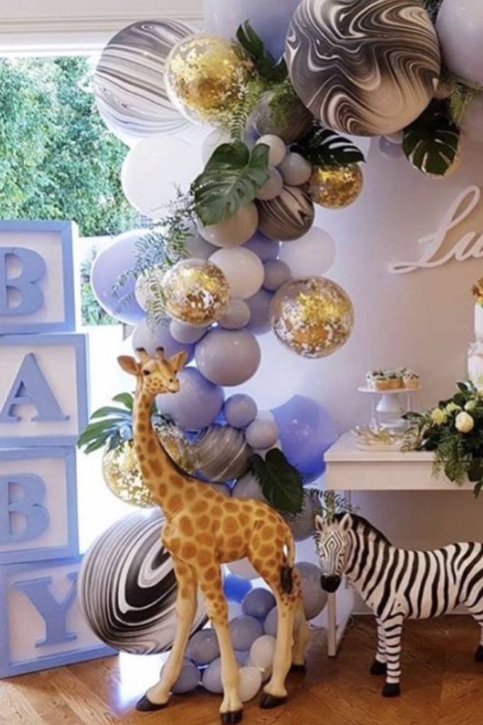 Baby Birthday Animal Decoration Room 