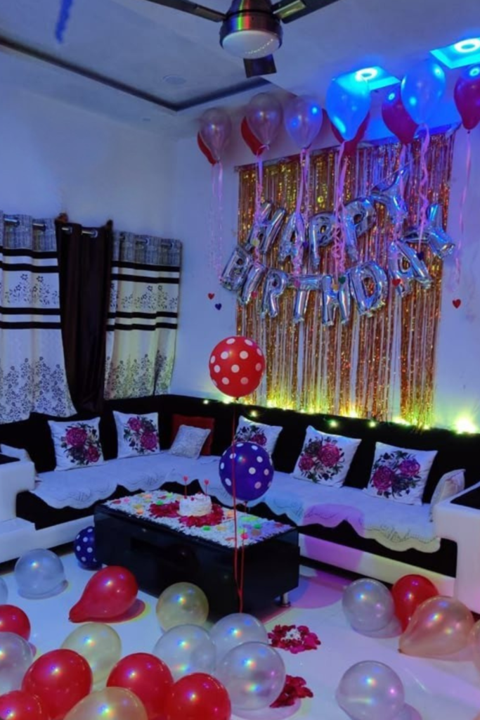 Baby Birthday Luxury Decoration Room 