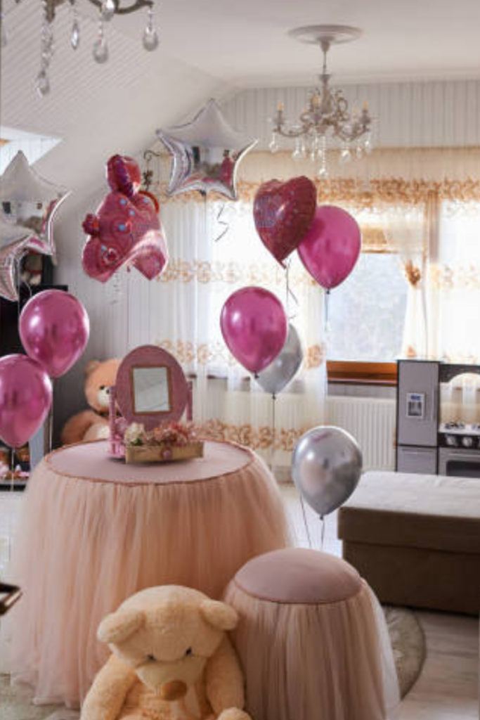 Baby Birthday Decoration Room