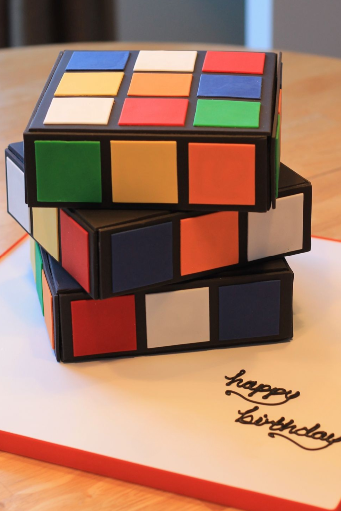Activity Cube Birthday Gift