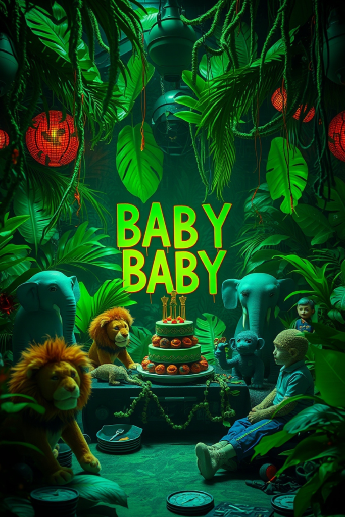 Birthday Baby Boy Animal Theme