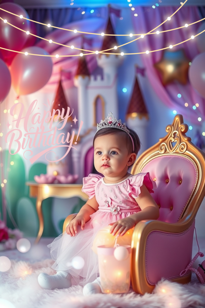 Happy Birthday Baby Girl Theme