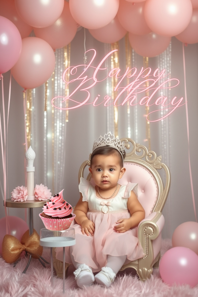 Happy Birthday Baby Girl Theme