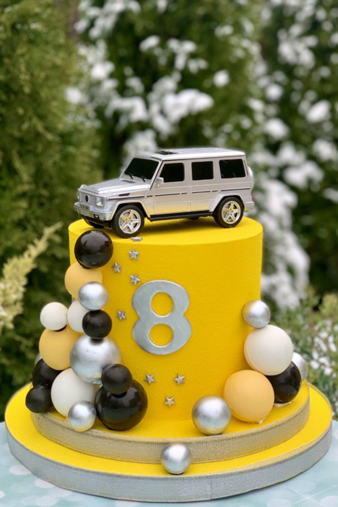 Birthday Car Cake for Baby Boy