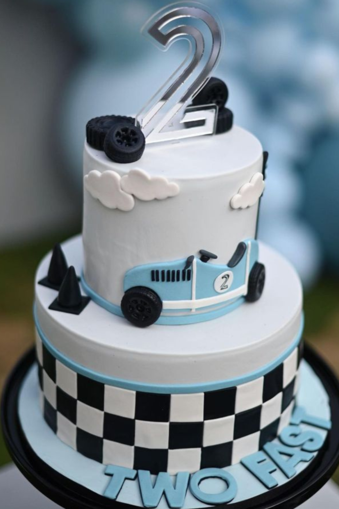 Birthday Car Cake for Baby Boy