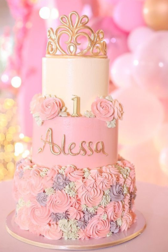 Birthday Princess Cake for Girl