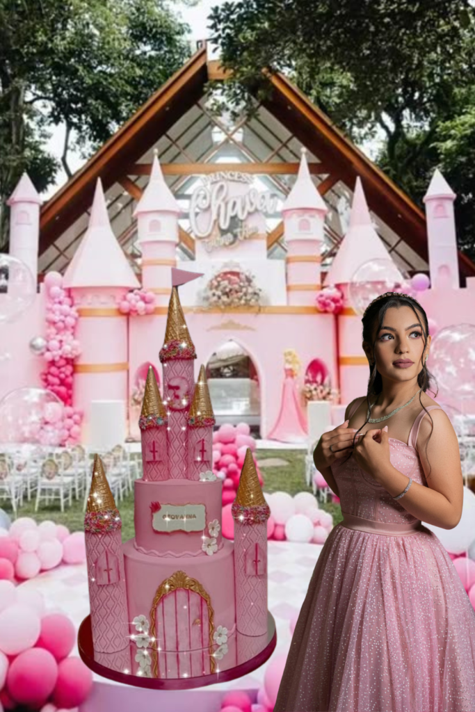 Birthday Princess Cake for Girl