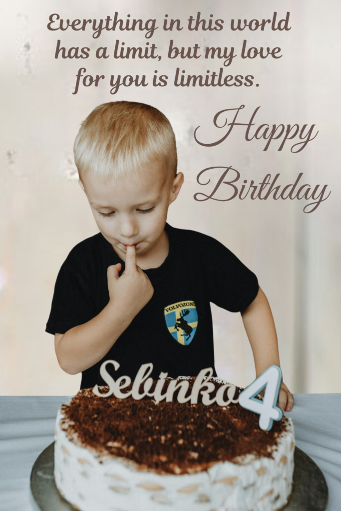 Birthday Message for Boy