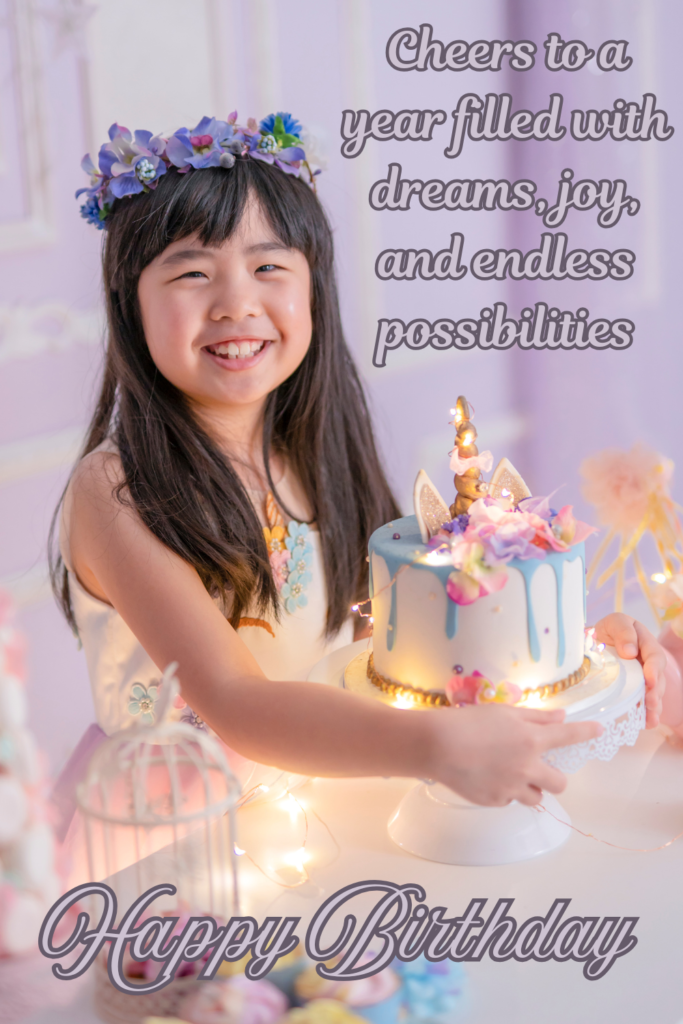 Birthday Messages for Baby Girl