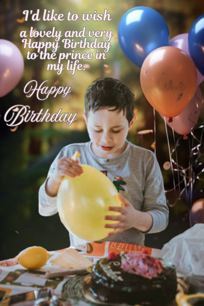 Birthday Wishes for Boy