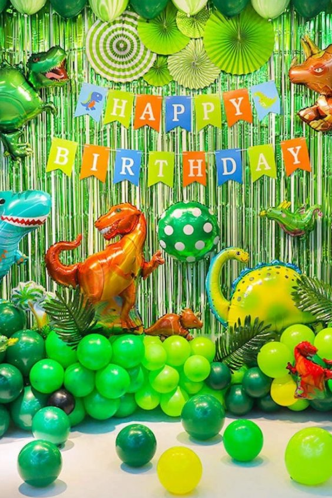 Baby Boy Birthday Dinosaur Adventure Themes